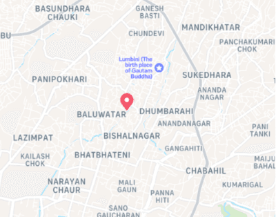 Location Map - Baluwatar, Kathmandu