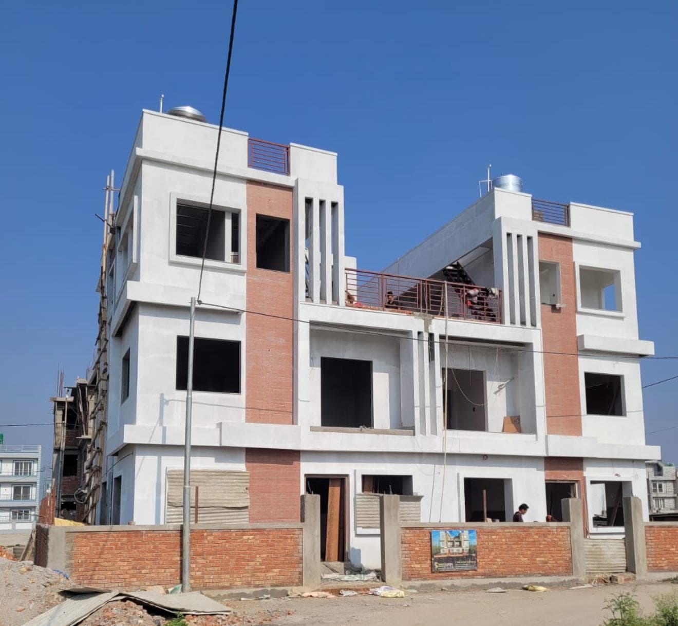 Construction work and building services